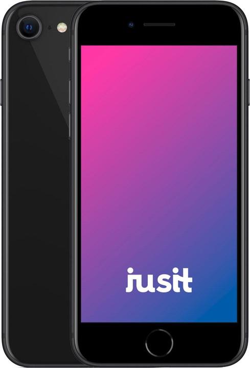 Actual product image jusit iPhone SE 2020 (128 GB, Black, 4.70", Dual SIM, B / Very good)