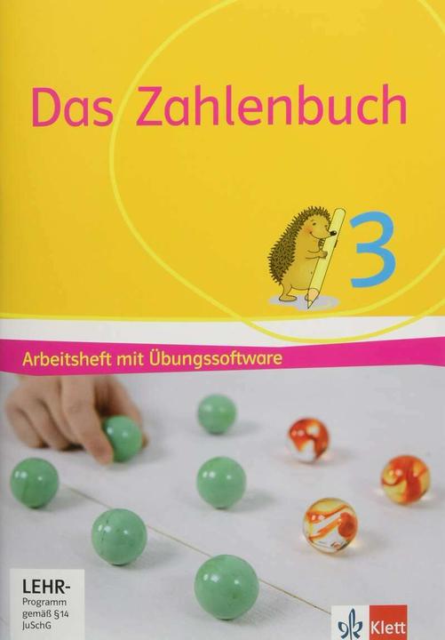 Produktbild Das Zahlenbuch / Arbeitsheft mit Übungssoftware 3. Schuljahr. Allgemeine Ausgabe ab 2017 (Deutsch, Gerhard N. Müller, Ralph Schwarzkopf, Daniela Götze, Melanie Bischoff, Birgit Hess, Erich Ch. Wittmann, Marcus Nührenbörger, Diana Hunscheidt, 2018)
