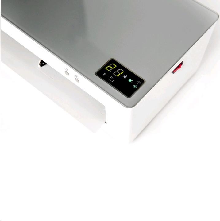 Actual product image Argo Chic Silver Ceramic Wall Fan Heater2000 W (2000 W)