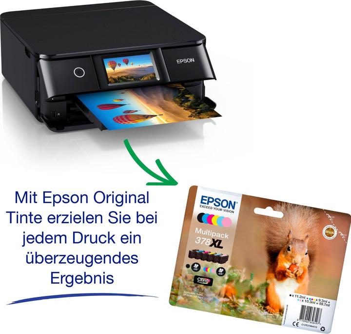 Actual product image Epson Expression Photo XP-8700 (Ink, Colour)