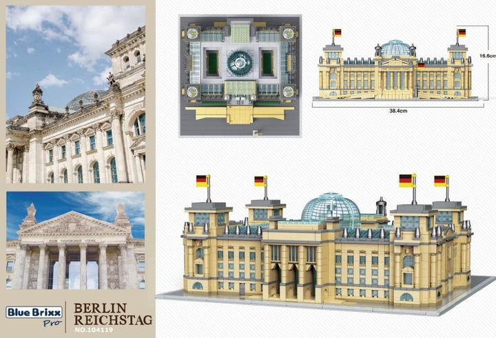 Immagine prodotto Blue Brixx 104119 Reichstag Berlino