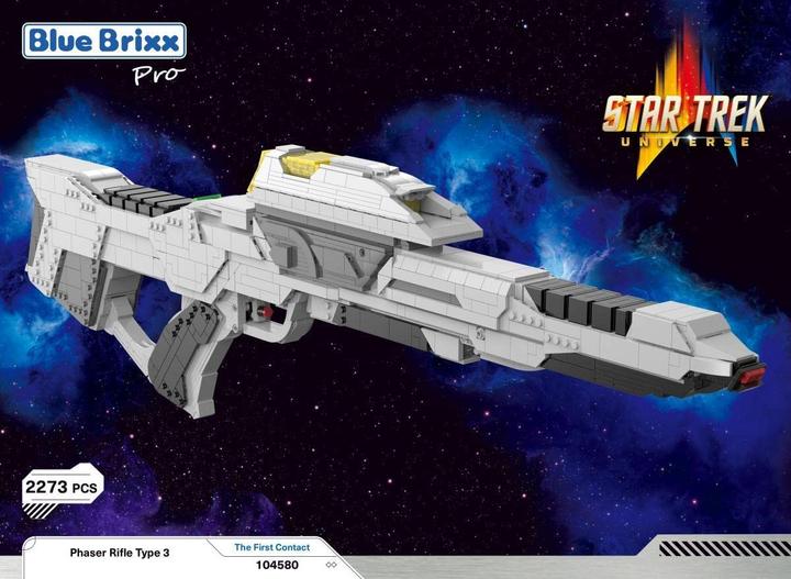 Produktbild Blue Brixx 104580 Star Trek Phasergewehr Typ 3 (TFC)