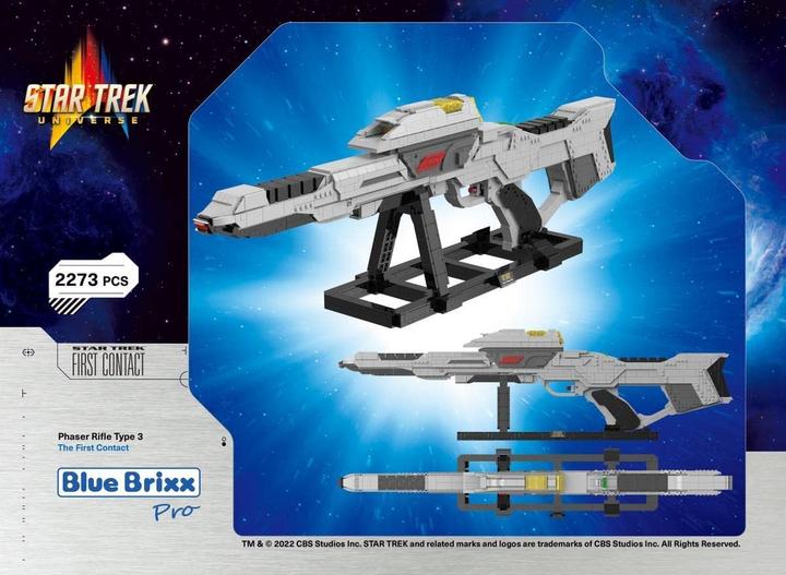 Produktbild Blue Brixx 104580 Star Trek Phasergewehr Typ 3 (TFC)