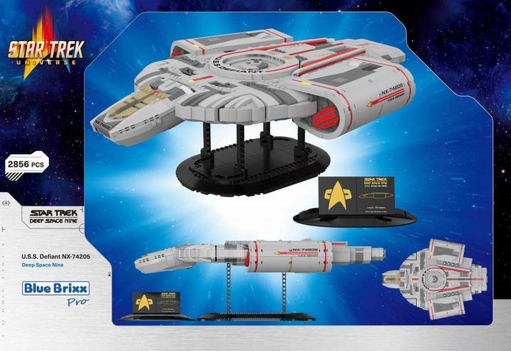 Image du produit Blue Brixx 104965 Star Trek USS Defiant NX-74205
