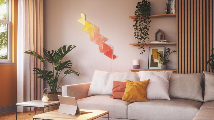 Produktbild Nanoleaf Shapes Mini Triangles Expansion Pack, 10 Stk. (200 lm)