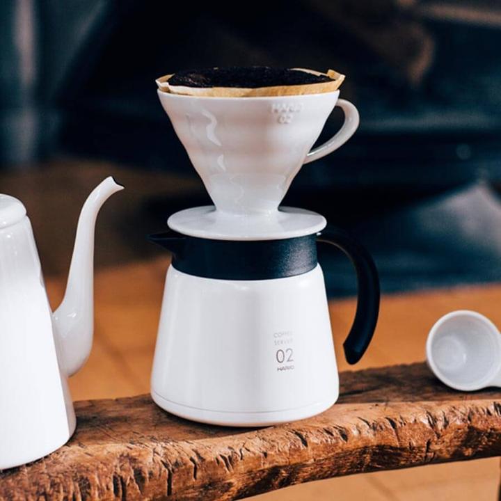 Immagine prodotto Hario V60 Caraffa isolata in acciaio inox (0.55 l)