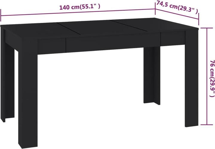 Image du produit VidaXL Georgie (140 x 74.5 x 76 cm)