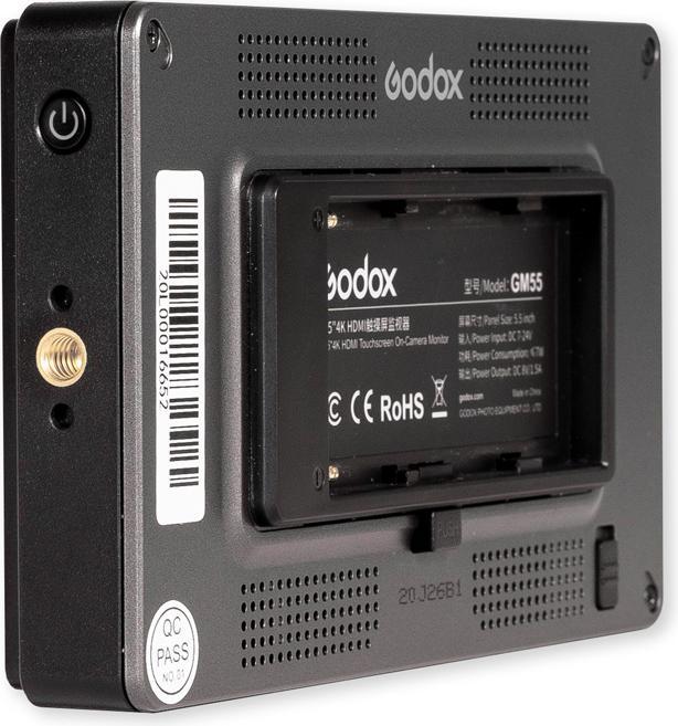 Immagine prodotto Godox 5,5 HDMI Touchscreen On-camera Monitor 4K (5.50", Full HD)