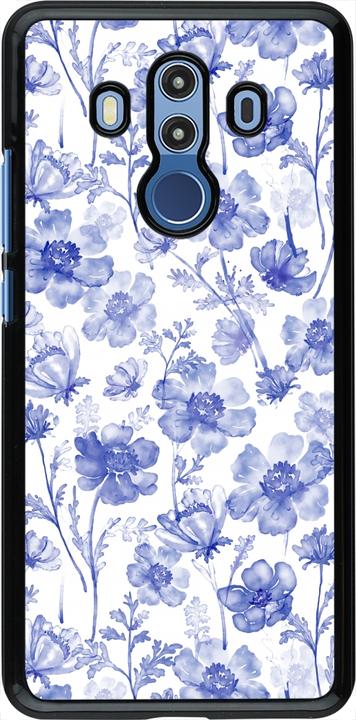 Produktbild PhoneLook Hülle Spring 23 watercolor blue flowers (Huawei Mate 10 Pro)