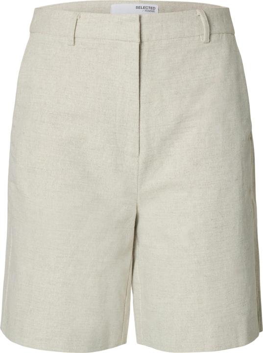 Actual product image Selected Femme Extra Wide Fit Shorts aus Leinengemisch (40)