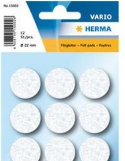 Productafbeelding Herma Vilten glijders (Vilten glijders, 12 Stuk)