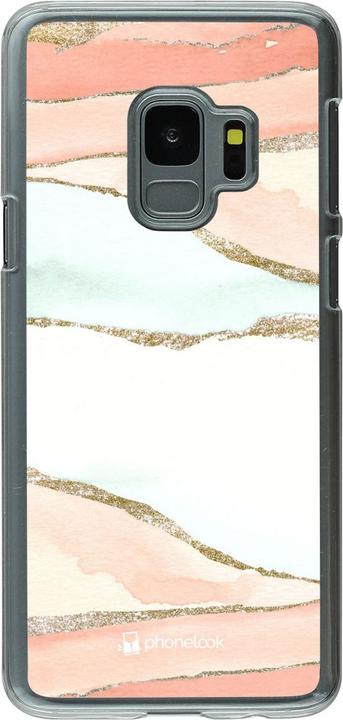 Actual product image PhoneLook Sleeve transparent Shimmering Orange (Samsung Galaxy S9)