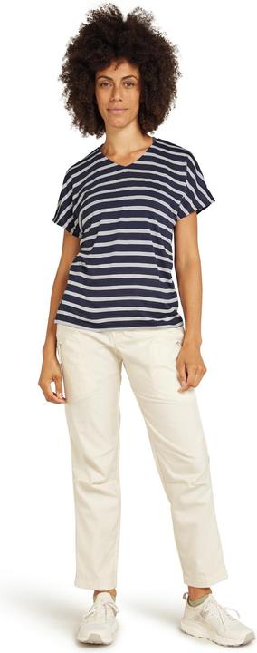 Actual product image Icebreaker Women's 125 CL Drayden Reverse S/S Top Strip (XS)