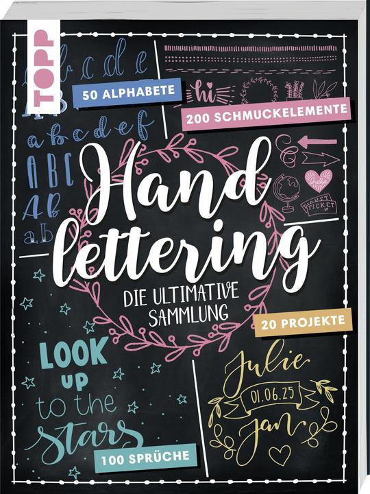 Produktbild Handlettering - Die ultimative Sammlung (Deutsch, frechverlag, 2024)