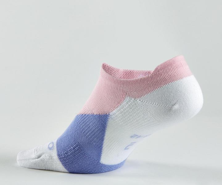 Produktbild Artengo Tennissocken Low 3er-Pack - RS 160 Color Block rosa (35, 38)