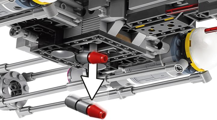Actual product image LEGO Y-Wing Starfighter (75172, LEGO Star Wars)