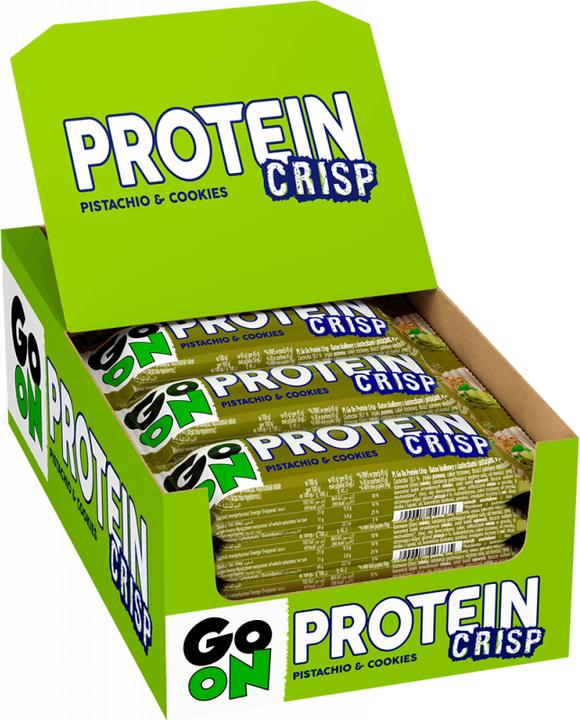 Immagine prodotto Go On Nutrition Barretta proteica croccante (Pistacchio e biscotti, 1 pz., 1200 g)