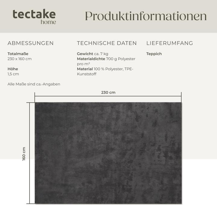Actual product image tectake Soft Zone (160 x 230 cm)