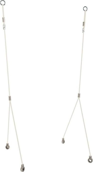 Actual product image Hudora 2 ropes for nest swing lounge 110 cm