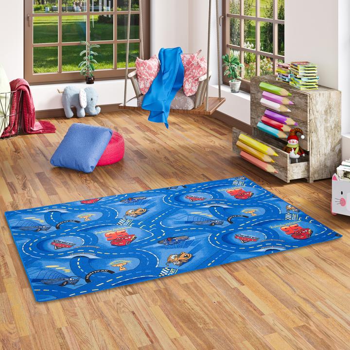Produktbild Snapstyle Kinder und Spielteppich Disney Cars (100 x 100 cm)
