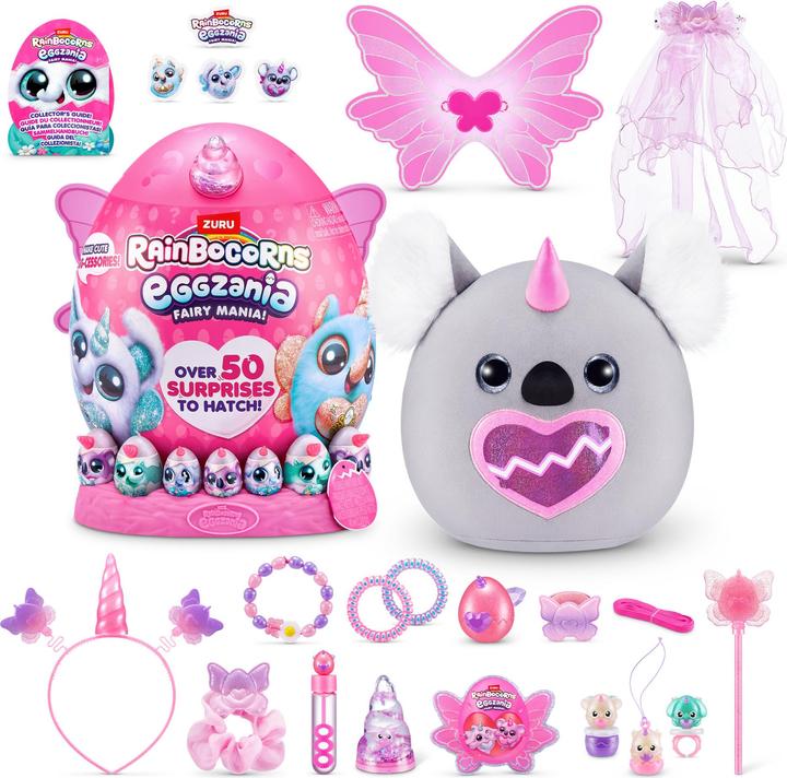 Actual product image Zuru Rainbocorn Eggzania Fairy Madness (36.20 cm)