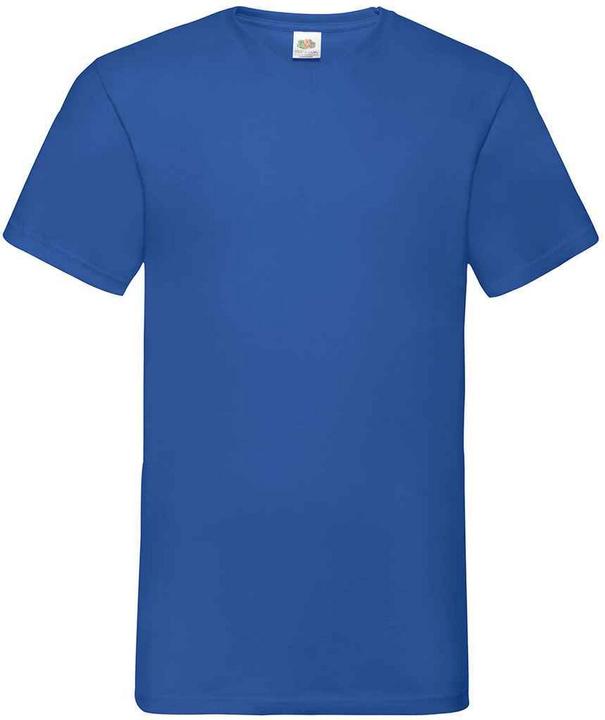 Actual product image Fruit of the Loom Mens Value V Neck T-Shirt (XXL)