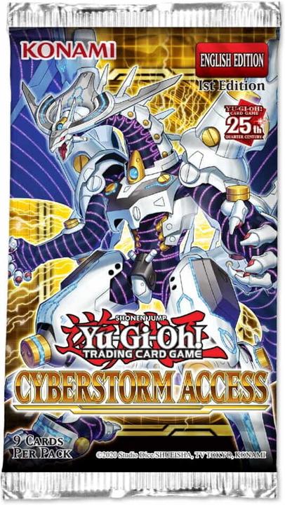 Image du produit Yu-Gi-Oh Booster d'accès Cyberstorm (Anglais, Pack de boosters)