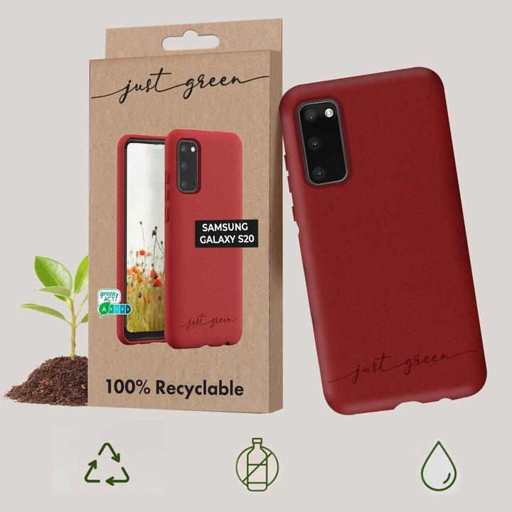 Actual product image Bigben 100% Biodegradable Cell Phone Case Series (Samsung Galaxy S20)