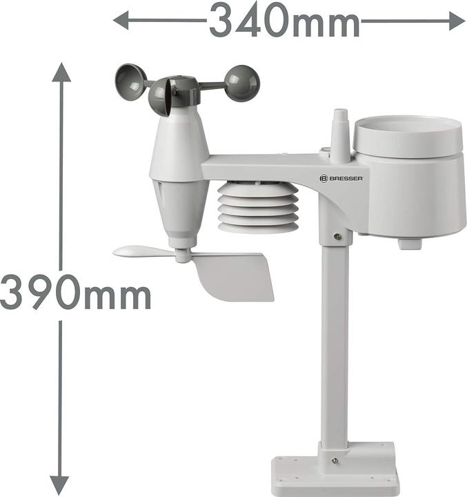 Actual product image Bresser Weather Center 5-in-1 Colour