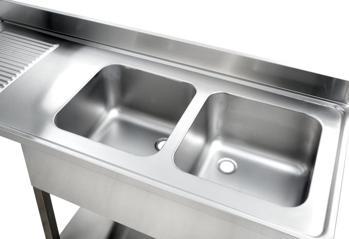 Produktbild Gastro Hero Spülzentrum Basic mit Becken rechts (Spülbecken Zubehör, 60 cm, 160 cm)