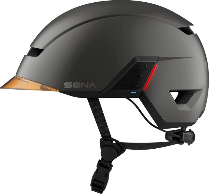 Actual product image Sena U1 - E-Bike Helm mit Kommunikationssystem - Dark Gray (L)