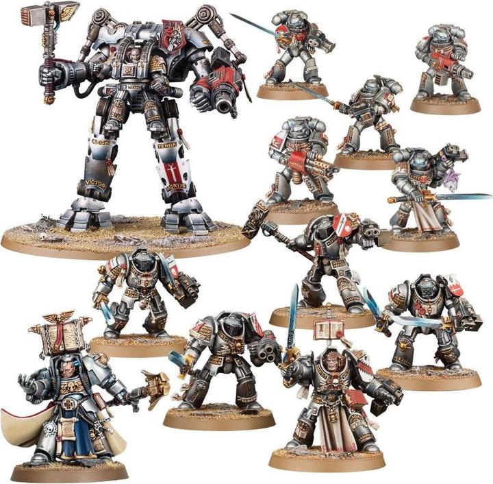 Games Workshop Warhammer 40,000 - Grey Knights Combat Patrol (Plastic)