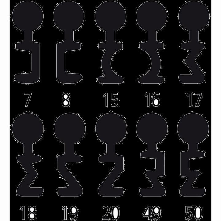 Image du produit Schänis Clé pour serrure encastrée 7362 (Serrure à mortaise)
