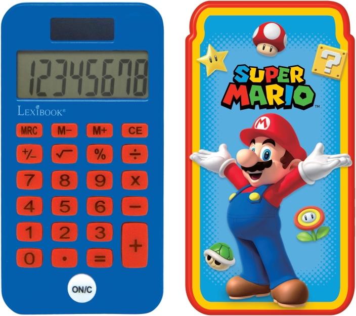Produktbild Lexibook Super Mario Taschenrechner mit Schutzabdeckung