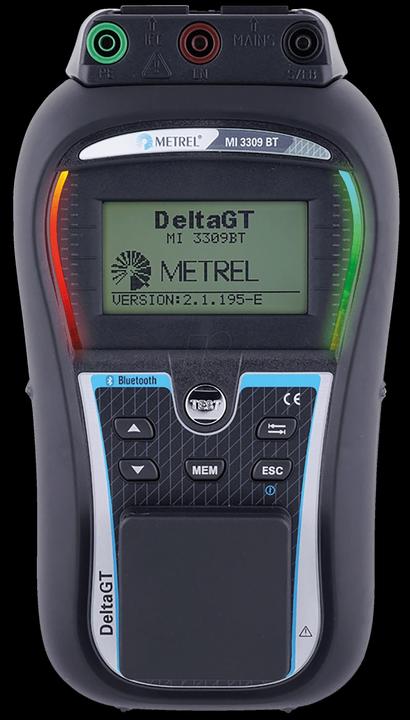 Productafbeelding Metrel MI 3309BT VDE-tester VDE 0701-0702 Instrumententester Gekalibreerd op (CAT II 300V)