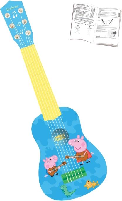 Actual product image Lexibook Peppa Wuz My First Guitar 21 Inch / 53cm