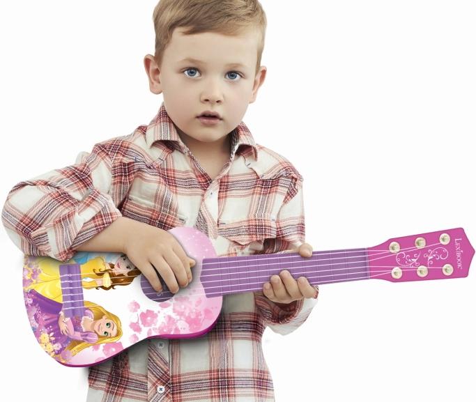 Actual product image Lexibook Disney Princess My First Guitar 21 Inch / 53cm (Multilingual)