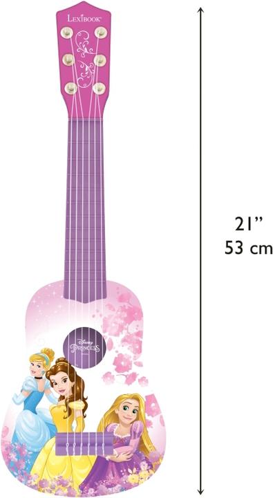 Actual product image Lexibook Disney Princess My First Guitar 21 Inch / 53cm (Multilingual)