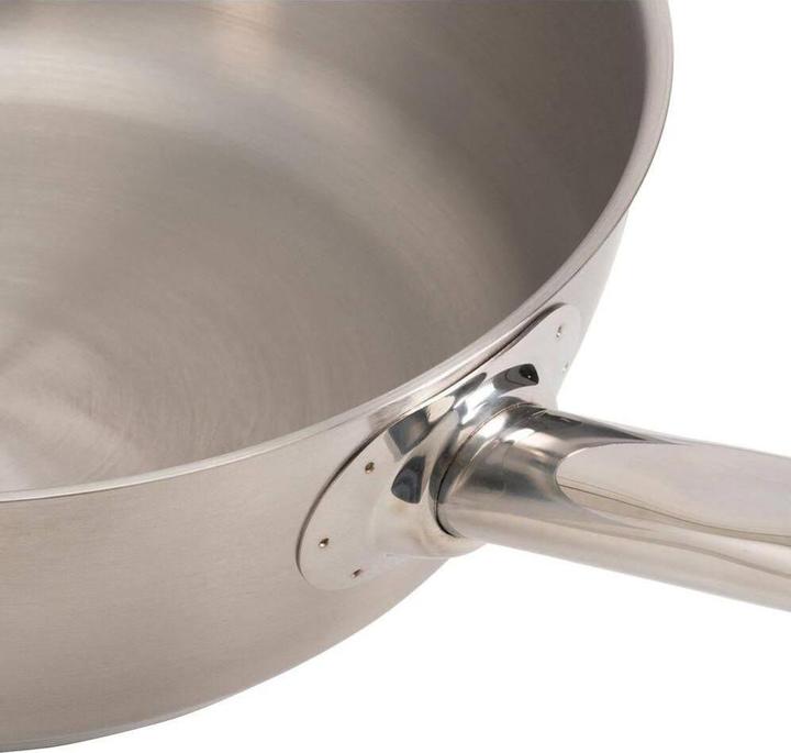 Actual product image de Buyer PRIM'APPETY frying pan Ø24cm, induction (24 cm, Casserole + Stewpot, Stainless steel)