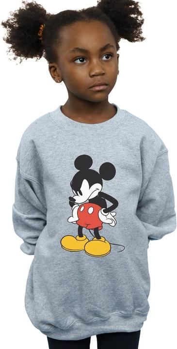 Produktbild Disney Mickey Mouse Angry Look Down Sweatshirt Mädchen (152, 158)