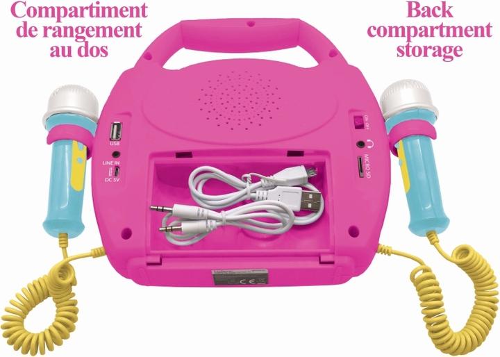 Actual product image Lexibook Minnie Mouse Bluetooth Speaker with Light Effects and Microphone, Battery Rechargeable
