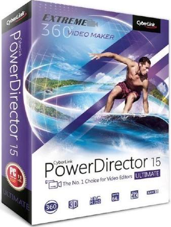 CyberLink PowerDirector 15 Ultimate Suite (1 User, unbegrenzt)