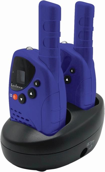 Produktbild Lexibook wiederaufladbare Digitale Walkie-Talkies Reichweite bis zu 5 km mit Ladestation (5 km)