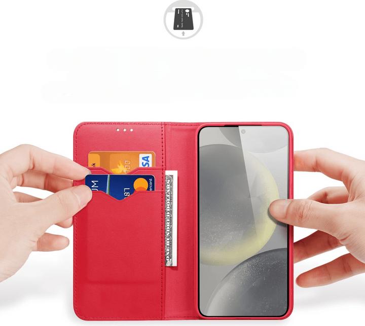 Produktbild Dux Ducis Hivo Series Leder Bookcover Hülle (Samsung Galaxy S25+)