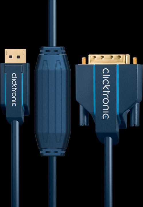 Produktbild clicktronic DisplayPort — DVI (2 m, DisplayPort, DVI)