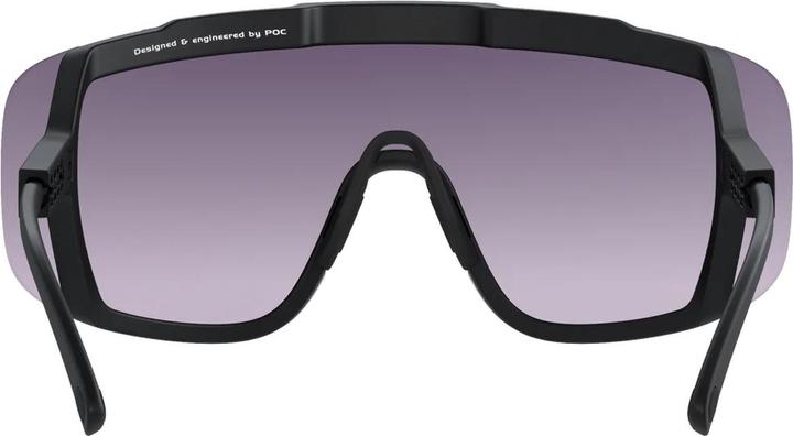 Produktbild Poc Devour WF Sonnenbrille (Uranium Black, Teilweise sonnig Gold, clarity road-sunny gold)