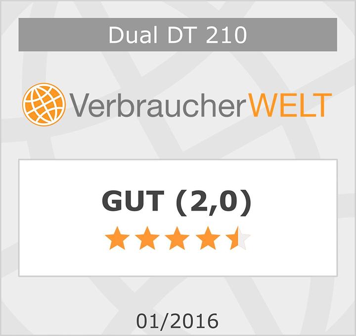 Image du produit Dual Dt 210 USB (Automatique)