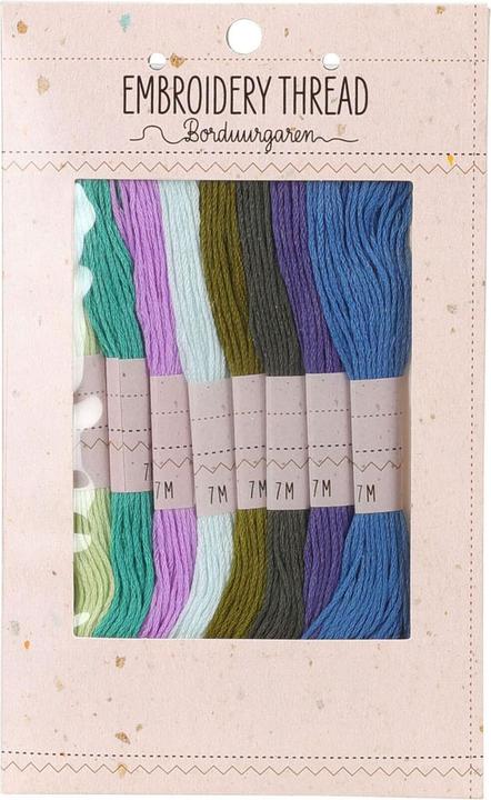 Produktbild Stickgarn-Set 8-teilig, 8x7m