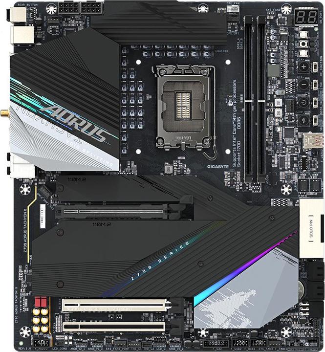 Immagine prodotto Gigabyte MB GBT Intel 1700 Z790 AORUS TACHYON X (LGA 1700, Intel Z790, E-ATX)