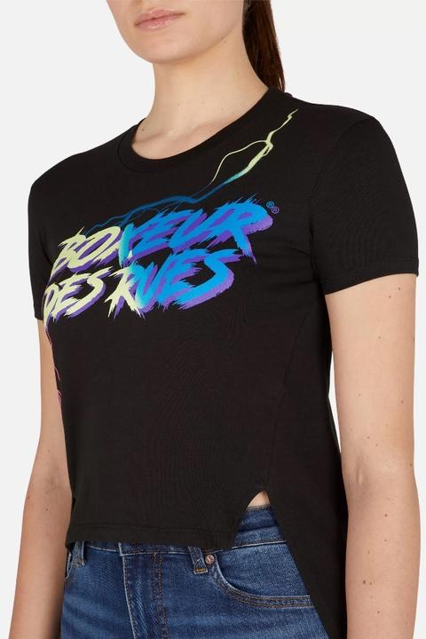 Immagine prodotto Boxeur des Rues Cropped T-Shirt W/ Prints (XL)